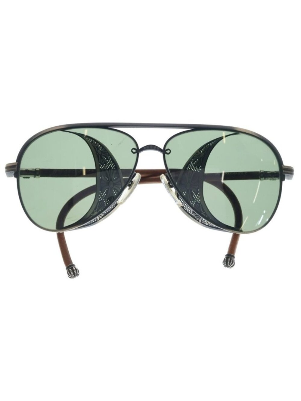Chrome Hearts Probasshole Teardrop Sunglasses Eyewear Silver